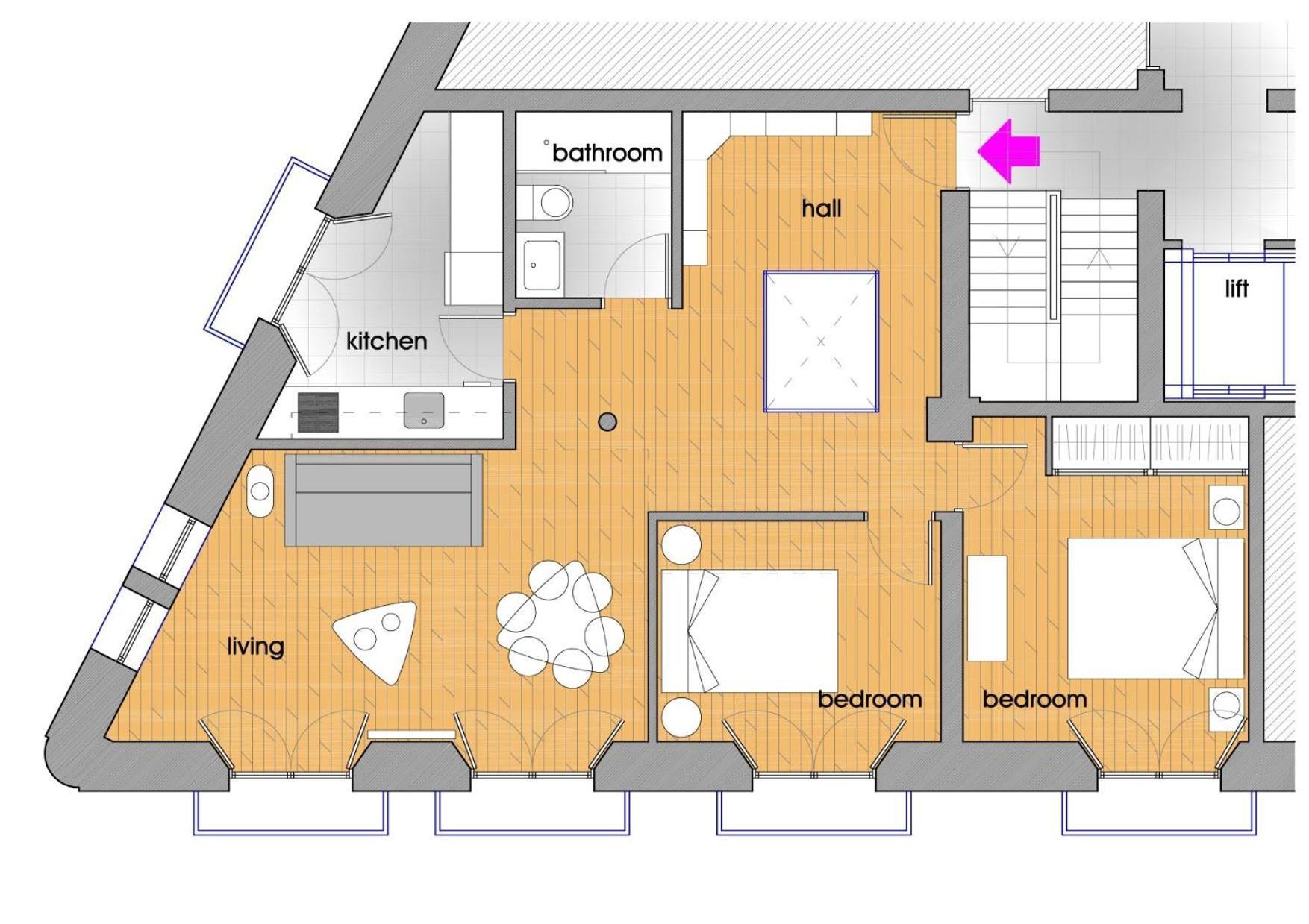 Homeyseville-Luxury Apartment Arenal 6 Pax, Parking Optional Екстер'єр фото